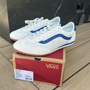 Vans SuperLowPro in marshmallow/true blue, women’s 9 BRAND NEW!